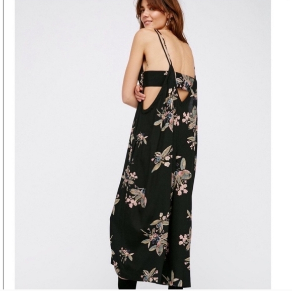 Free People Dream Big Floral Print Jumpsuit Size XS EUC - Picture 2 of 16